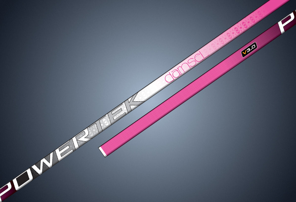 Powertek Junior Damsel V3.0 Ringette Stick with Grip