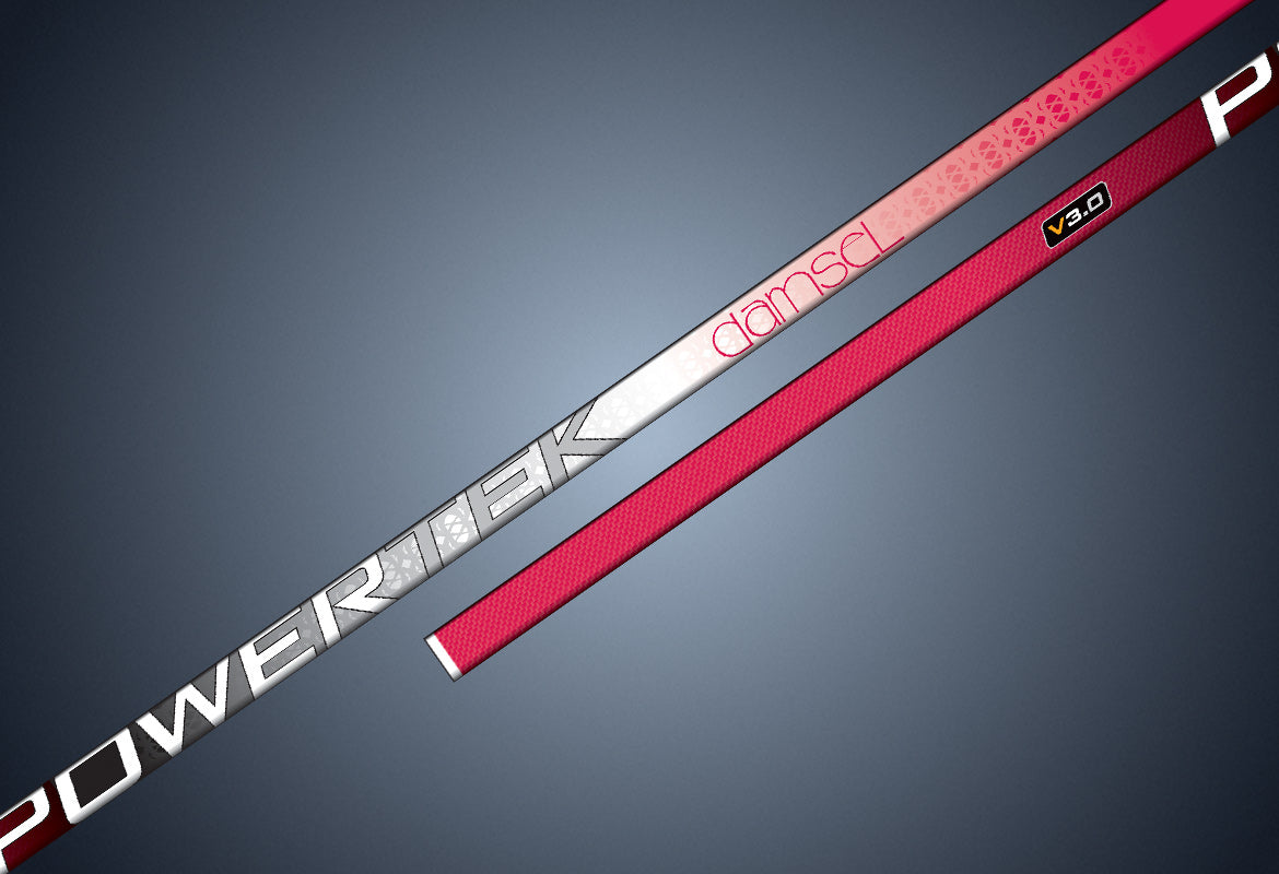 Powertek Junior Damsel V3.0 Ringette Stick with Grip