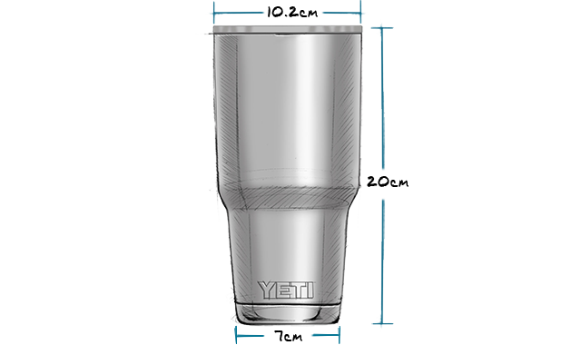 Yeti tumbler best sale ounces