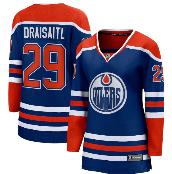 Edmonton Oilers Women's Breakaway Jersey - Draisaitl