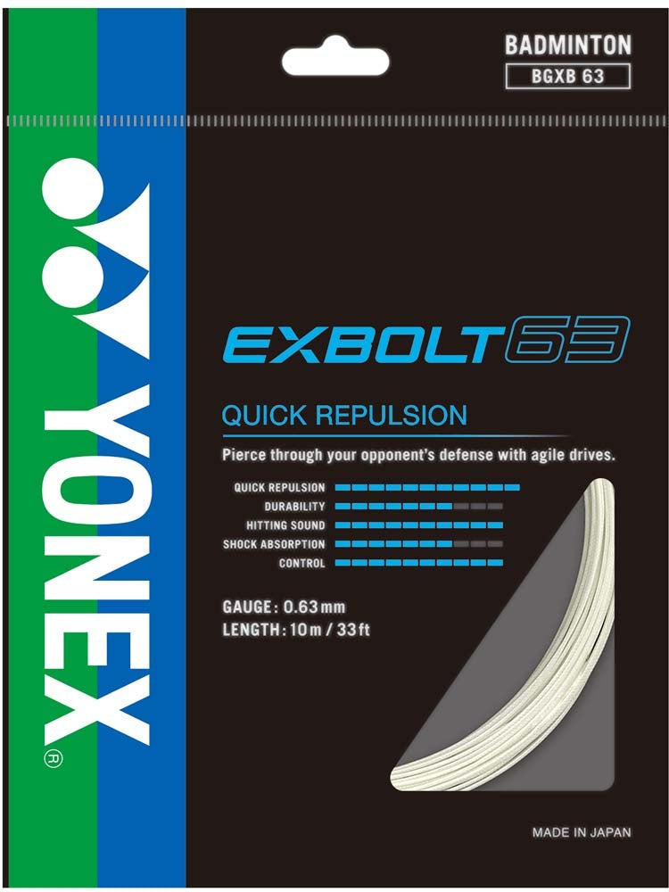 Exbolt 63 10m Badminton String
